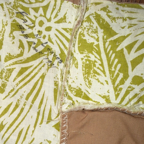 Vintage Red and Yellow Leaf Quilt - Picture 4 of 5